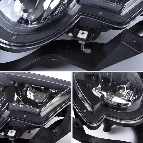 Miniatura 7 de G-PLUS Faros antiniebla con bombillas para el lado del conductor y el pasajero, transparente compatible con Toyota Tundra