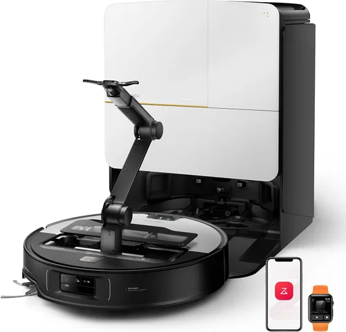 Miniatura 9 de roborock S7 Max Ultra Robot Aspiradora y Trapeador Combo, Secado/Lavado Automático del Trapeador, Autovaciado, Autorrellenado, Succión de 5500Pa