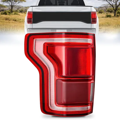 Miniatura 11 de Nilight Conjunto de luz trasera compatible con Ford F150 F-150 2015 2016 2017 de repuesto de lámpara trasera estilo OE con bombillas y arnés lado