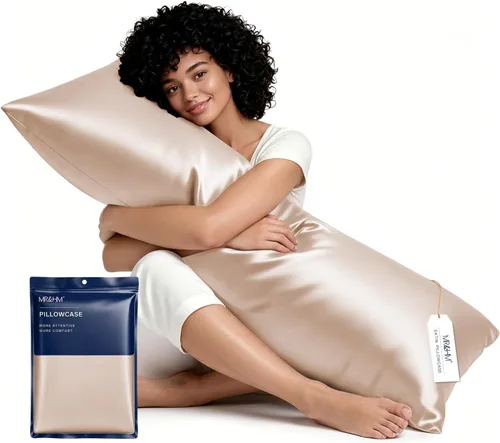 Miniatura 18 de MR&HM - Funda de almohada de satén 16- verde floral