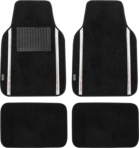 Miniatura 14 de FH Group - Juego completo de fundas para asientos de auto de cuero sintético, ajuste universal, para asientos frontales con respaldo bajo, Rosa