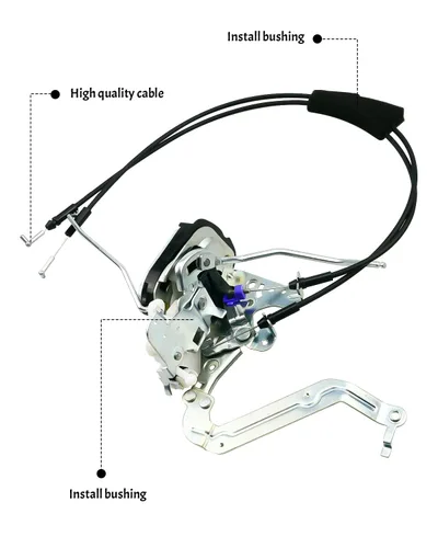 Miniatura 4 de Pestillo de bloqueo de puerta del pasajero delantero derecho reemplazo lateral del pasajero 69303-0C010 apto para Toyota Sequoia Tundra 2001 2002