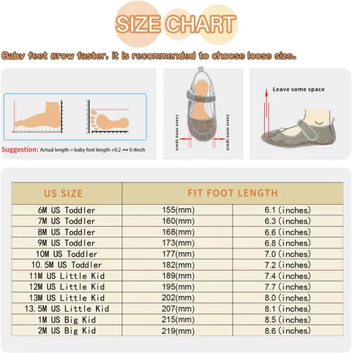 Miniatura 6 de ADAMUMU Zapatos de vestir para niñas, zapatos brillantes para niñas, zapatos de vestir para uniforme escolar de princesa Mary Jane, zapatos
