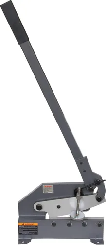 Miniatura 12 de KAKA INDUSTRIAL Cizalla manual de metal HS-12, máquina de corte sin garganta de 12 pulgadas para chapa, acero y barras redondas, herramienta