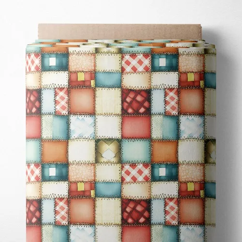 Miniatura 160 de Paquete de tela de algodón de color sólido, 50 cuadrados precortados (8 x 8 x 8 pulgadas), 100% algodón, 120 GSM, fabricado en Türkiye