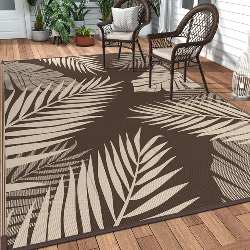 Miniatura 16 de GENIMO - Tapete reversible e impermeable para patios y exteriores, oferta, paja de plástico, para áreas grandes, campamentos, RV, pícnics, terrazas