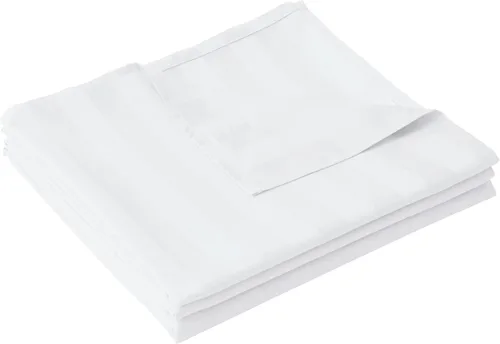 Miniatura 19 de Sábana plana de algodón tamaño Full solamente, 600 hilos 100% algodón egipcio sábana superior 1 pieza, sábanas planas frescas y transpirables Gris