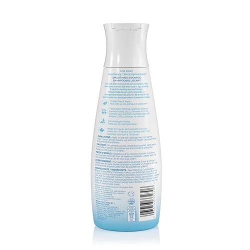 Miniatura 2 de Live Clean Champú, leche de coco hidratante, 12 onzas