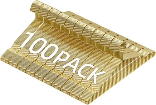 Miniatura 11 de Paquete de 30 perchas de metal color oro rosa con muescas para perchas estándar para camisas, abrigos, pantalones, resistentes y ahorro de espacio