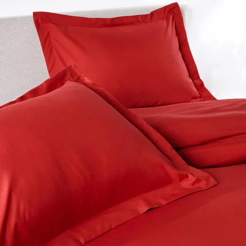 PeachSkinSheets Juego de fundas de edredón de 1500 hilos de nivel de suavidad suaves y frescas | Tamaño King/Cali King - Rojo terciopelo Terciopelo