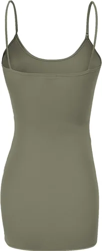 Miniatura 134 de Emmalise Camisola larga casual básica para mujer, con tirantes ajustables, top en capas