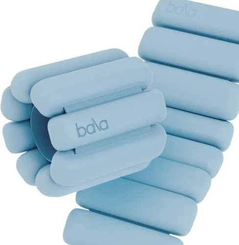 Bala Pulseras con Pesos Ajustables para Muñeca y Tobillo para Mujer y Hombre - Juego de Brazaletes de Silicona con Pesos para Gimnasio, Yoga, Mar