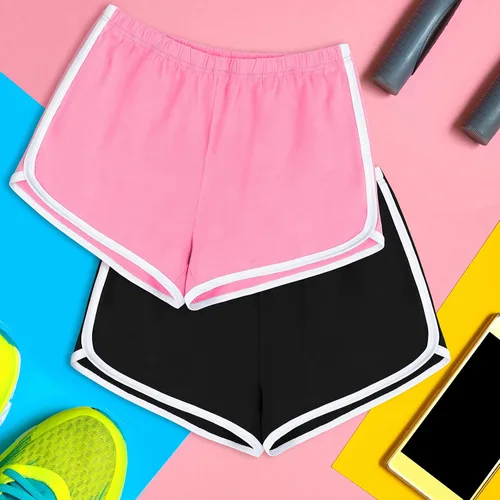Miniatura 5 de URATOT 5 Packs Soft Comfy Booty Shorts for Women Cotton Yoga Sports Workout Short Athletic Gym Lounge Dolphin Shorts