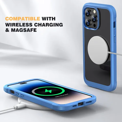 Miniatura 5 de DIACLARA - Funda transparente compatible con iPhone XR 6.1 pulgadas 2018