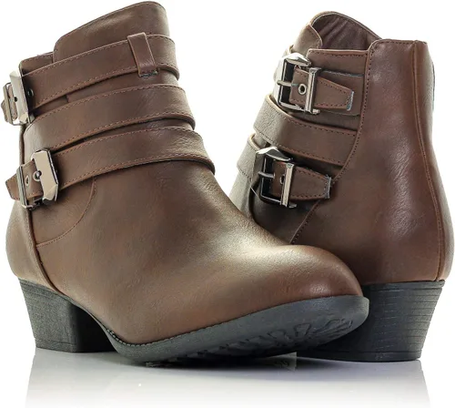 Miniatura 14 de Botines Payton con cremallera lateral y tacón alto para mujer