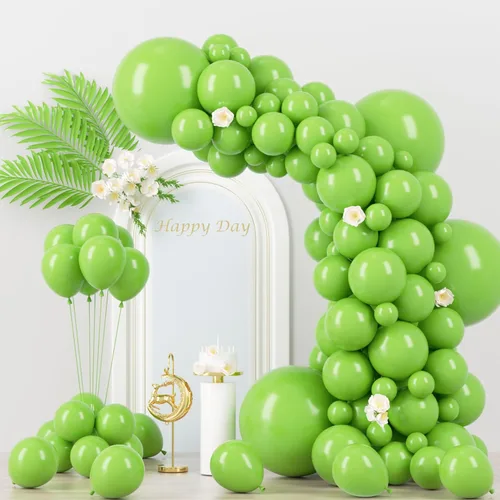 Miniatura 56 de Voircoloria - Globos azul bebé claro, paquete de 66 globos de 12 pulgadas de látex para fiestas para niños y niñas, para cumpleaños, baby shower, 16