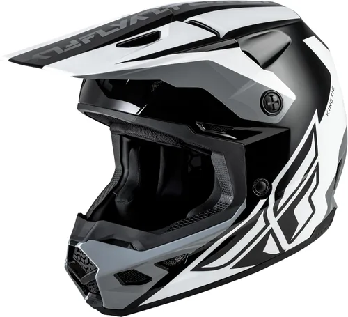 Miniatura 7 de FLY Racing Kinetic Crest MX - Casco aprobado por ECE/DOT, carcasa de policarbonato ligero, equipo de protección avanzada para motocross