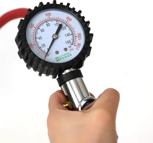 Miniatura 5 de Dynamic Power Mandril de 6 pulgadas de alta resistencia de doble pie Calibrado con precisión para un rendimiento de alta presión de 140 PSI
