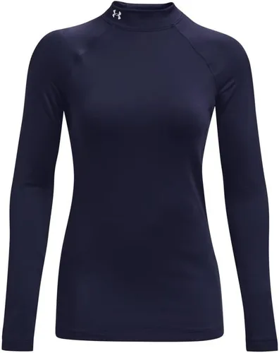 Miniatura 3 de Under Armour ColdGear Authentics - Camiseta de cuello alto falso para mujer