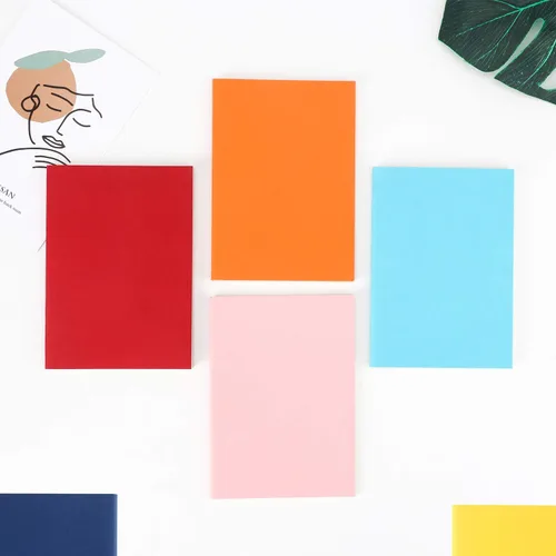 Miniatura 7 de EUSOAR Cuaderno en blanco, paquete de 24 cuadernos A6 de 3.9 x 5.5 pulgadas, 60 páginas sin forro, diario de viaje, juego de bloc de notas a granel