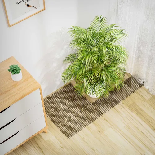 Miniatura 9 de Tapete de 16 x 13 pulgadas para gatos, paquete de 10 alfombrillas para gatos con púas – Solución disuasoria de mascotas para interiores y exteriores