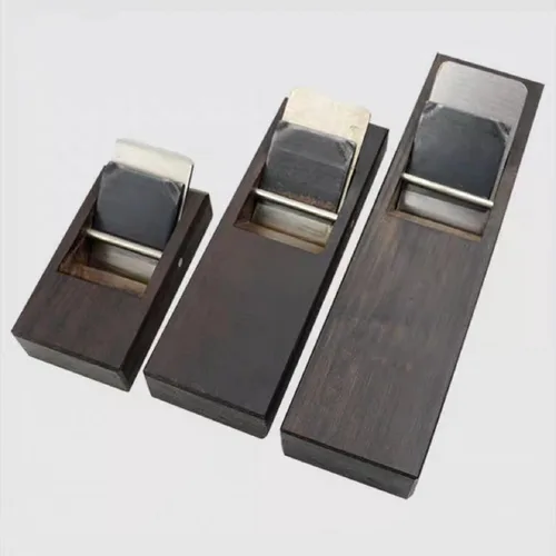 Miniatura 6 de Plano de bloque japonés para carpintería, mini cepilladora de mano, plano de bloque ajustable, plano para carpintería, borde inferior, herramienta