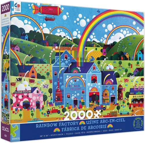 Miniatura 3 de Ceaco - Rainbow Factory - Rompecabezas de 2000 piezas