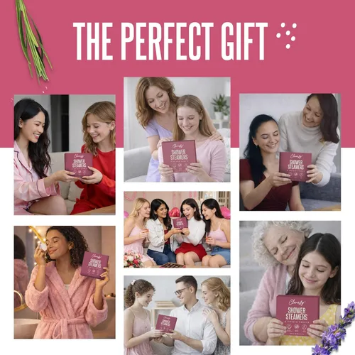 Miniatura 6 de Cleverfy Shower Steamers - Aromaterapia - Regalos de cumpleaños para mujeres, mamá, esposa, abuela, ella, mejor amiga, hija, hermana, adolescentes