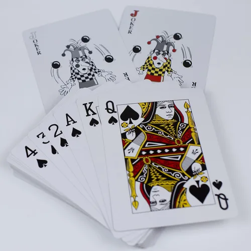 Miniatura 5 de SUUJI Juego de cartas de juego grandes, mazo gigante, de 5 x 7 pulgadas, juego de cartas de juego súper grande, puente, cartas de juego de póquer