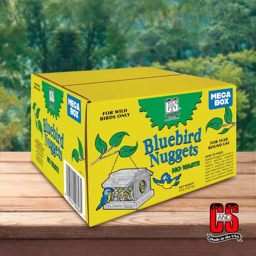 Miniatura 8 de C&S Pepitas de Sebo Azul para Aves Silvestres Mega Caja, 8 Libras