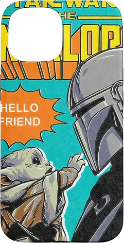 Miniatura 6 de Funda para iPhone 14 Pro Max Star Wars The Mandalorian Mando y el Niño