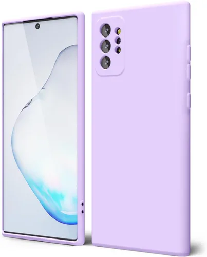 Miniatura 46 de oakxco Funda para teléfono Samsung Galaxy Note 20 Ultra de silicona líquida, bonita funda delgada y fina de goma suave TPU lisa y suave de gel