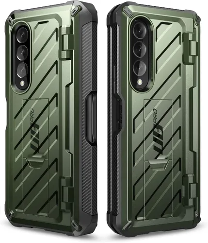 Miniatura 8 de SUPCASE Funda para Galaxy Z Fold 3 con soporte para bolígrafo S (Unicorn Beetle Pro), [protector de pantalla y soporte integrados]