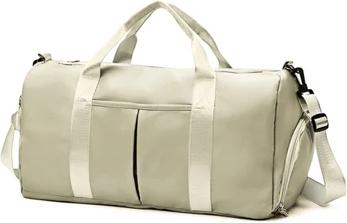 ZGWJ Bolsa de viaje con relleno de hombro, impermeable, para mujeres y hombres, para natación, deportes, viajes, gimnasio, bolsa plegable y