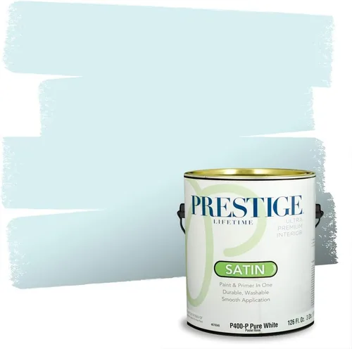 Miniatura 52 de PRESTIGE Pintura interior e imprimación en uno, azul cielo, semi-brillante, 1 galón