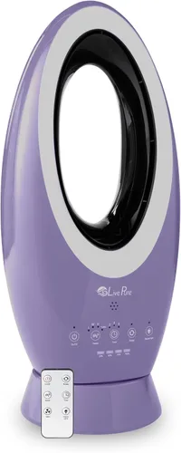 Miniatura 13 de LivePure Ventilador recargable para interiores y exteriores, verde azulado