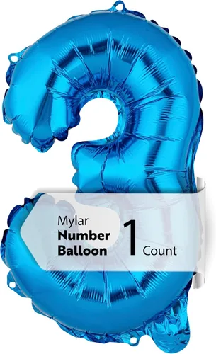 Miniatura 19 de Restaurantware-Balloonify Globo de Número de 16 Pulgadas, 1 Globo Digital para Fiesta - Número 5, Auto-Sellado, Acabado de Mylar de Folio Dorado, Oro