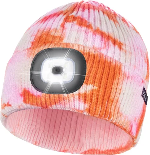Miniatura 16 de Etsfmoa Gorro unisex con la luz, regalos para hombres, papá, padre, gorras recargables por USB