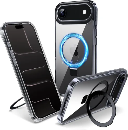Miniatura 30 de Funda magnética para iPhone Air – [Soporte invisible integrado] [Compatible con MagSafe] [Protección contra caídas de grado militar] Cubierta