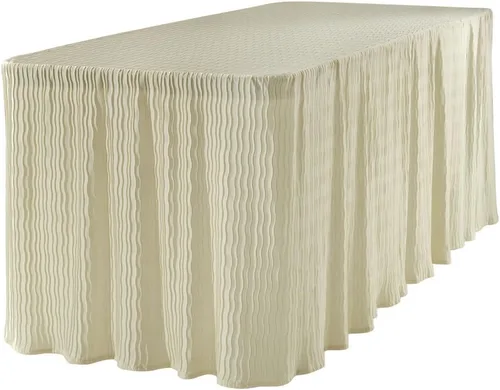 Miniatura 12 de The Folding Table Cloth 4 pies negro 24x48x29