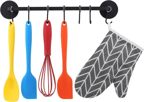 7 ganchos magnéticos para utensilios de cocina, organizador para nevera, gabinete de metal, estufa de metal, parrilla, barbacoa