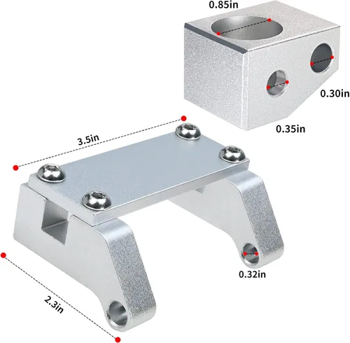 Miniatura 2 de Palanca de accionamiento de metal y soporte de horquilla reclinables para La Z Boy/LazyBoy, se adapta a todos los reclinables eléctricos L-Z-Boy