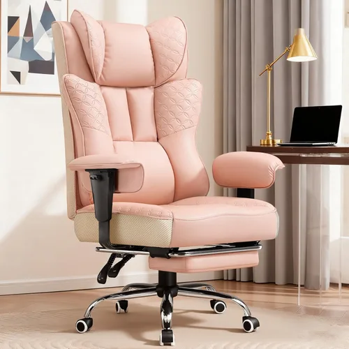 Miniatura 10 de GTPLAYER Gaming Chair with Foot Rest & Pocket Spring Cushion, Breathable Fabric for Home Office Desk, Ergonomic High Back Computer Chair with