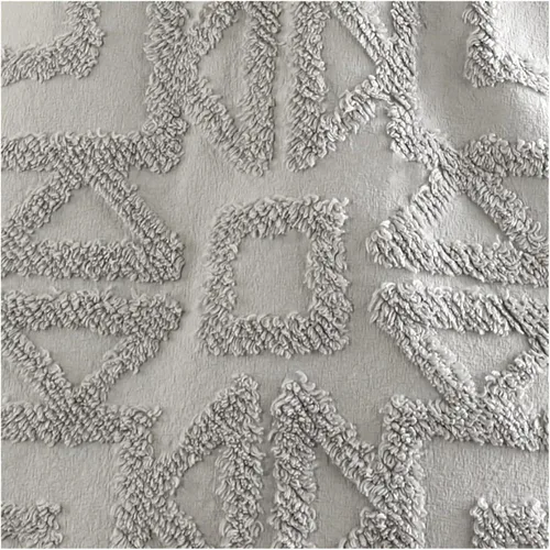 Miniatura 5 de ADovz Juego de funda de edredón de 3 piezas, matrimonial/queen, manualidades blancas con Furball para cama doble, juego de funda de edredón para 2