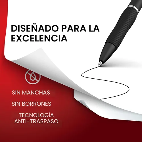 Miniatura 2 de Sharpie S-Gel, bolígrafos de gel, punta ultra fina (0.38 mm. / 1/64 pulgadas) color negro, 4