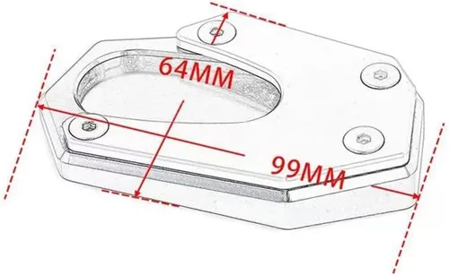 Miniatura 6 de Soporte lateral de motocicleta para Suzuki V-Storm 800DE VSTROM 800DE V-Strom 800DE V-Strom 800de V-Strom 800de (color : 03)
