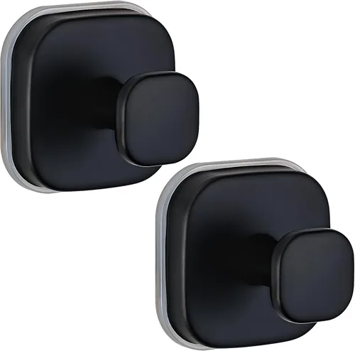 Miniatura 13 de Ganchos de ventosa para ducha - Ganchos reutilizables para baño para toallas, batas y lofa - Montaje sin taladro en cocina, paredes, metal, vidrio