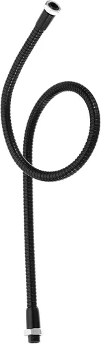 Miniatura 18 de PATIKIL Manguera universal de cuello de cisne de 3.9 pulgadas, 1 manguera de metal flexible flexible de rosca fina M10, extensión de tubo suave
