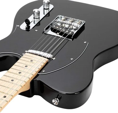 Miniatura 9 de Guitarra eléctrica de 39 pulgadas, diapasón de arce para guitarra eléctrica SS Pickup Case y paquete de accesorios para principiantes paquete