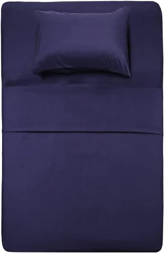 Miniatura 38 de Best Season - Juego de sábanas de cama individual de microfibra cepillada de 1800 hilos, 3 piezas (lavanda) 1 sábana encimera, 1 sábana bajera y 1